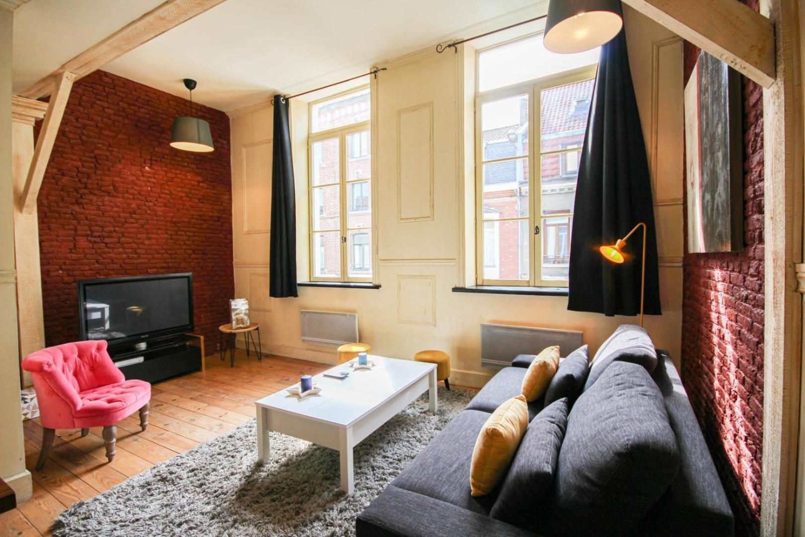 Old Lille Charming Duplex Apartment Ngoại thất bức ảnh